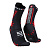 Compressport  носки Pro Racing Socks v4.0 Trail (T3 (42-44), black-red)