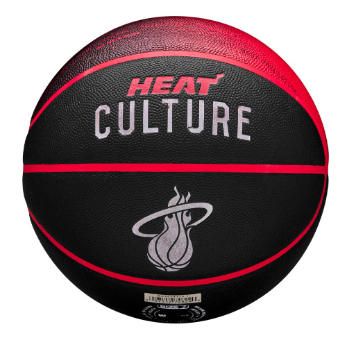 Wilson  мяч баскетбольный NBA Team City Collector Miami Heat фото 2