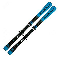 Stockli  лыжи горные Laser GS + MC12 black matt-shine